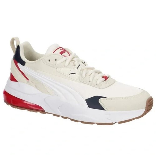 Puma Vis2K Sneakers Men's US 13 Ivory Round Toe Low Top Casual Shoes TF6985 - Picture 7 of 12