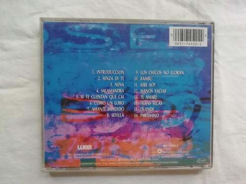 MIGUEL BOSE CD DIRECTO'90 NENA- AMANTE BANDITO-SEVILLA-TE AMARE Y MAS USADO - Imagen 3 de 4