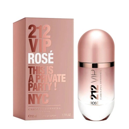 CAROLINA HERRERA 212 VIP ROSE 50ML EAU DE PARFUM SPRAY BRAND NEW & SEALED