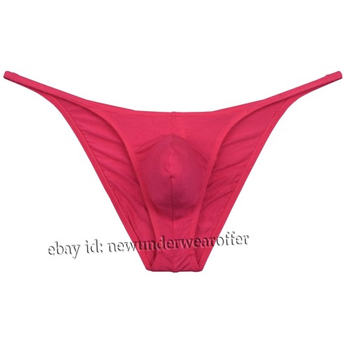 Men's Modal Mini Bikini Briefs Underwear Contour Pouch Ruched Butt Cheeky Briefs - Picture 26 of 36