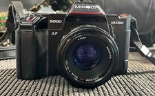 Minolta Maxxum 5000 with Minolta AF 50mm F1.7 Lens Nice unit
