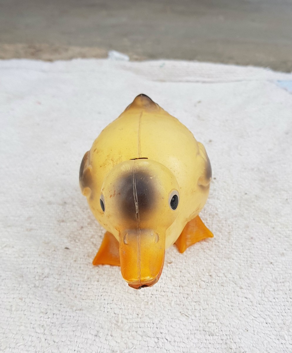 1900s Vintage Scarce Unique Tm Celluloid Duck Toy Mint Condition