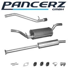 Komplette Auspuffanlage ab Kat für Mazda 3 I 1.4 1.6 Schrägheck und Stufenheck
