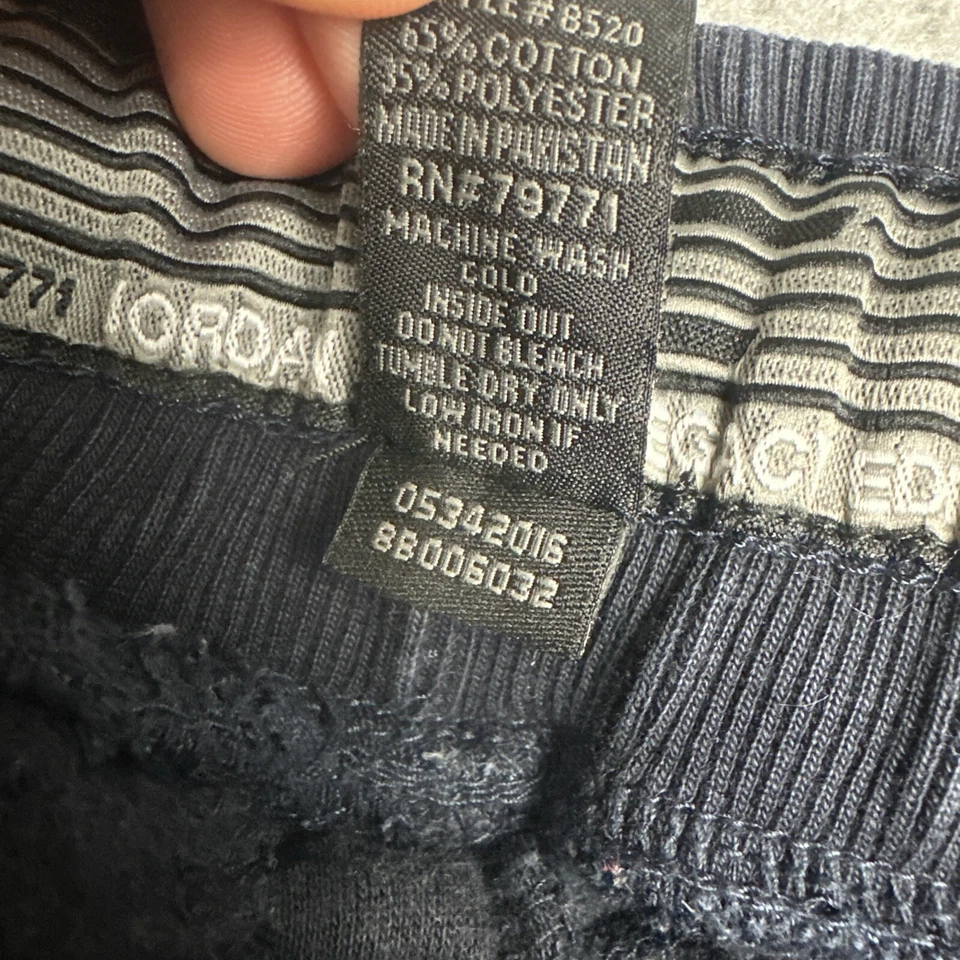 Pantalones de chándal Jordan Craig Uptown para hombre L azules edición Legacy bolsillo elástico Foto 4 de 4