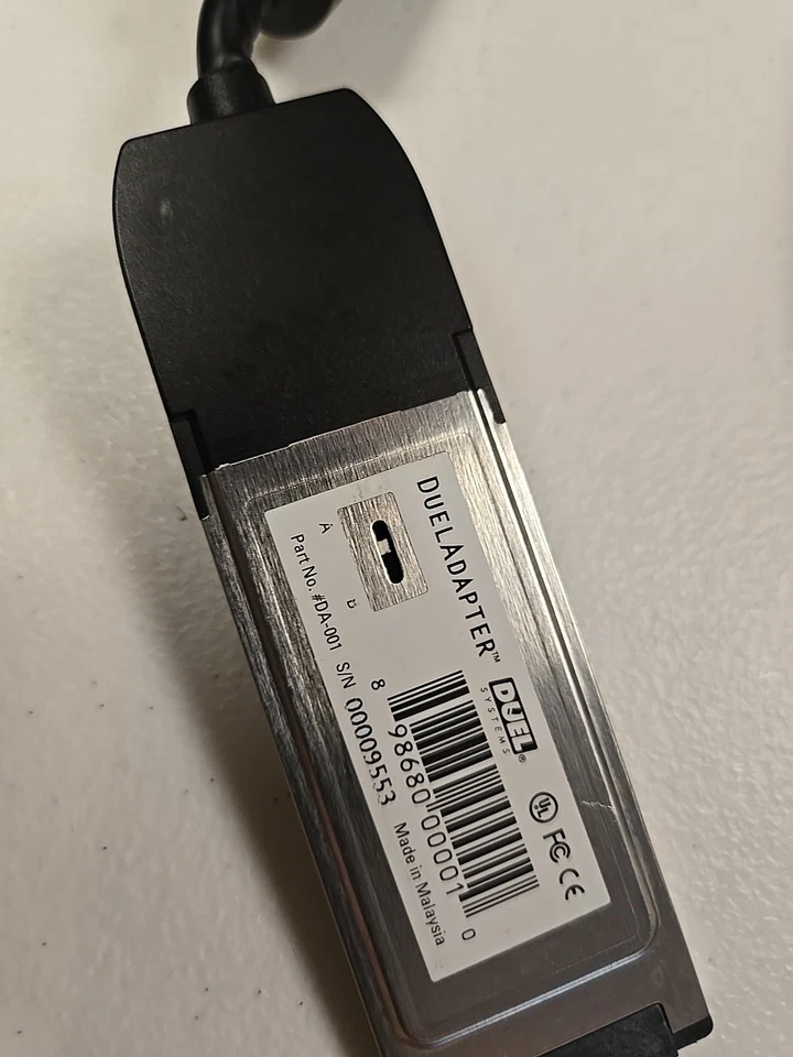 Duel Systems DA-001 ExpressCard to PCMCIA  DuelAdapter - Image 4 of 4