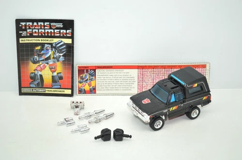 Trailbreaker 100% Complete 1984 Vintage Hasbro G1 Transformers Action Figure