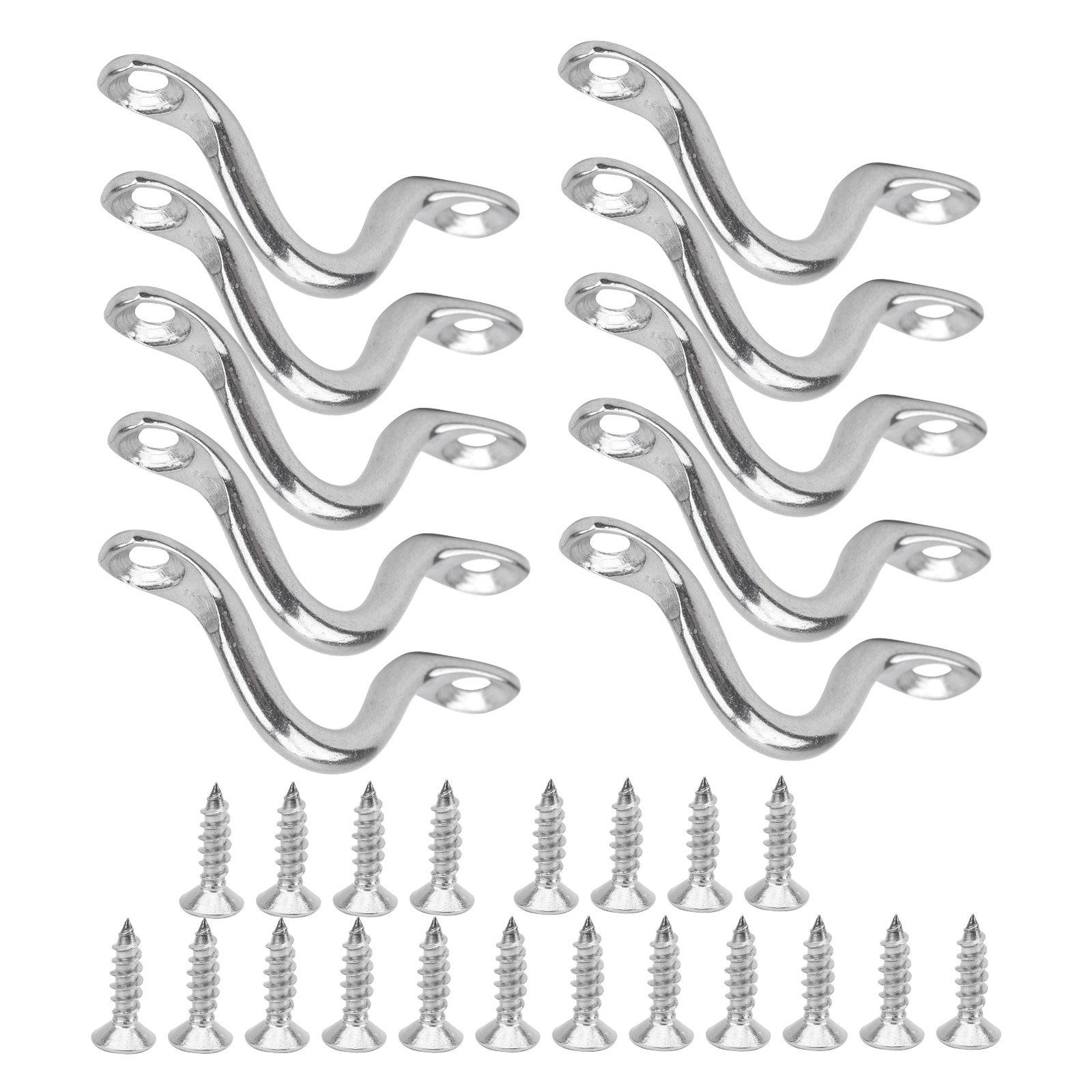 Kayak Deck Loops Stainless Steel Boat Top Pad Eye Canoe Rigging Loop Boat