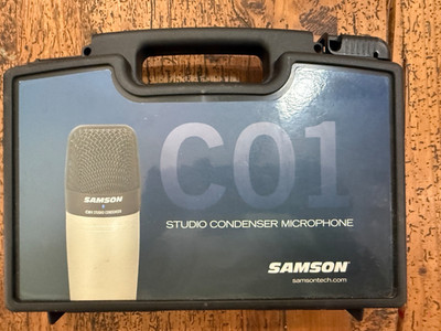 Samson C01 Studio Condenser With Hard Case