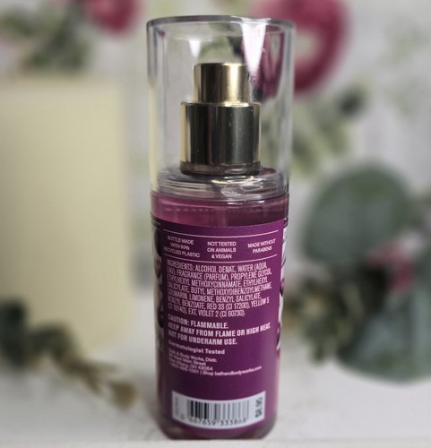 Bath & Body Works Travel Size Sweetheart Cherry Body Spray, Body Mist 2.5 - Picture 2 of 3