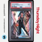 2023 PANINI PHOENIX #256 VICTOR WEMBANYAMA SILVER RC ROOKIE PSA 9