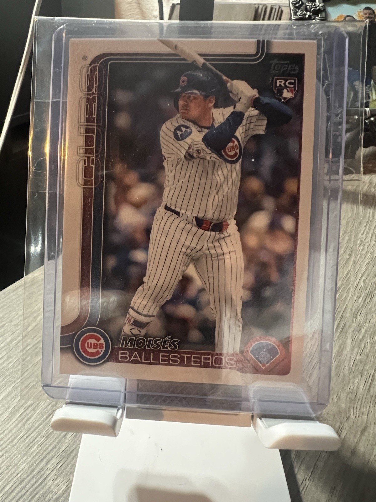 2025 Topps Update Series Moises Ballesteros #US262 Canvas /50 (RC)