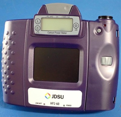 JDSU HP2-60-P4 Video Fiberscope Inspection Scope w/Battery Holder ZD-HDE-9027-03