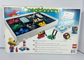 LEGO Creationary Board Game 3844 Set - Retired Almost Complete