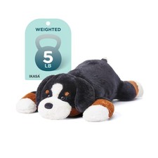 IKASA 5lbs Weighted Stuffed Animal Bernese Mountain Dog,27 inches Plush Toy G...
