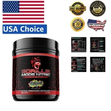 Sour Gummy Worm Flavor Gorilla Mode Nitric: Ultimate Stimulant-Free Pre-Workout