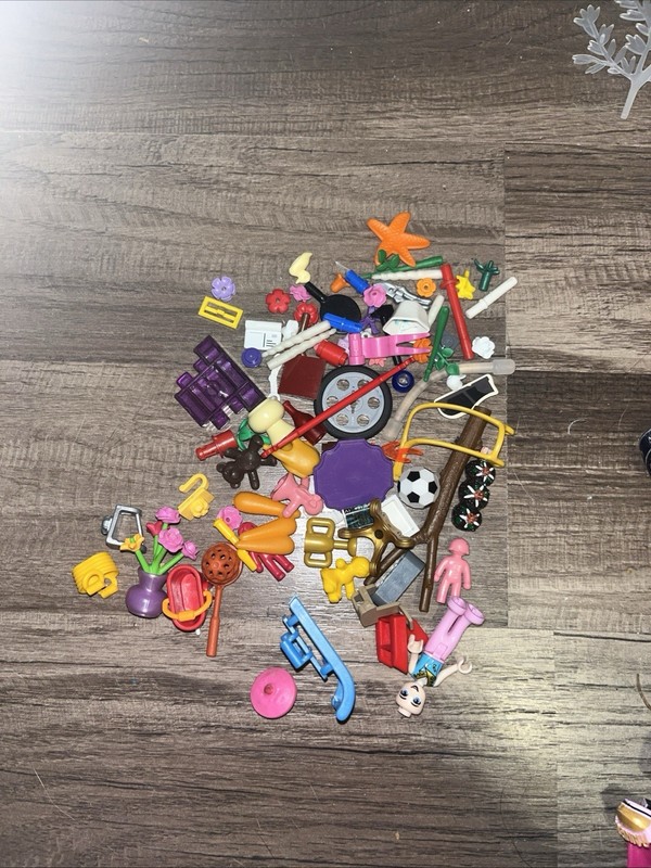 LEGO Bulk Lot Mixed Minifigure Parts & Accessories, Multicolor, Bagged