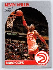 1990-91 Hoops #37 Kevin Willis - Atlanta Hawks