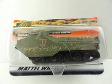2000 Matchbox #55 Amphibious Personnel Carrier (Green) – CUT CARD