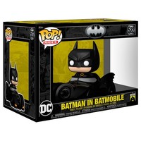 Rides Batman In Batmobile #0522 - Funko