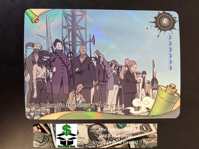 #ad 2025 Kayou Naruto Demon Snow RARE NRSA01 R 046L1 Card $3.99