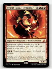 FOIL - MTG - Avatar Roku, Firebender #112 - Avatar: The Last Airbender