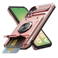 Armour Case for Samsung A16 A26 A36 A56 A35 A15 Shockproof Stand Card Slot Cover