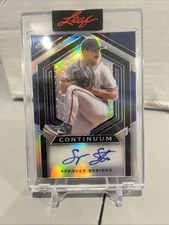 2023 Leaf Continuum Autograph - Spencer Strider Signature /38 #MC-111 Braves 