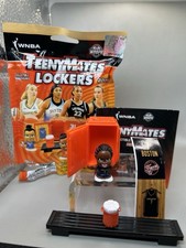 2026 WNBA Series 1 TeenyMates Locker Set w/ Label Bench Cooler Aaliyah Boston