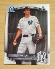 2025 Bowman Chrome - Prospects Cam Schlittler #BCP-166 (RC)