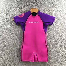 Body Glove Springsuit Wetsuit Youth Medium Pink Short Sleeve Pullover Casual
