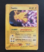 Pokemon Card-Zapdos-H32/H32-Aquapolis- Holo-ENG-PL on eBay