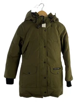 CANADA GOOSE Trillium Parka Missing Fur Down Jacket S Nylon KHK Solid 6660LA Fro