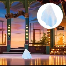 Rockery Cave Statue Realistic Iceberg Decoration Snow Mountain Figurine