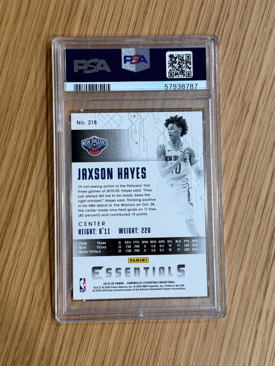 2019-20 Panini Chronicles - Essentials Jaxson Hayes #218 Teal (RC
