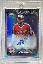 Jackson Chourio 2024 Topps Pro Debut #PDC-104 Refractor Chrome RC Auto /99