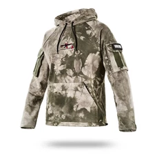 Limited Edition Tactical Hoodie Your Story – Olive Camo, Travel & Urban Style