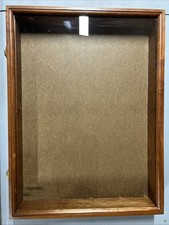 Wood Display Case 18 x 24 x 3 for Arrowheads Knifes Collectibles  More