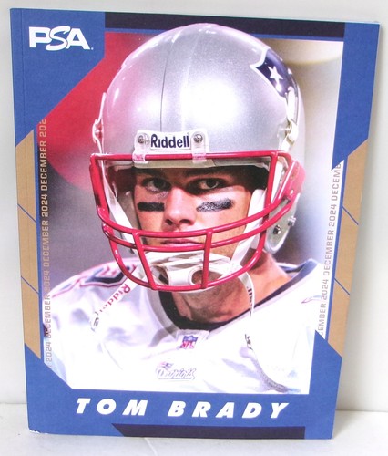PSA Magazine December 2024 Tom Brady Patriots Cover - NO LABEL - Clean