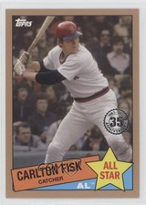 2020 Topps 1985 Baseball All-Stars Gold 16/50 Carlton Fisk #85AS-27 HOF 13iq