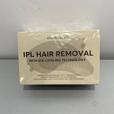 Home Haven IPL HAIR REMOVAL INSTRUMENT Ice Cooling New Sealed In Box
