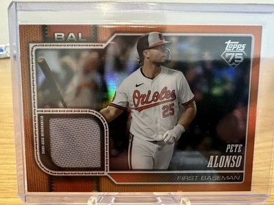2026 Topps Series 2 Pete Alonso Real One Game Used Patch Relic 03/25