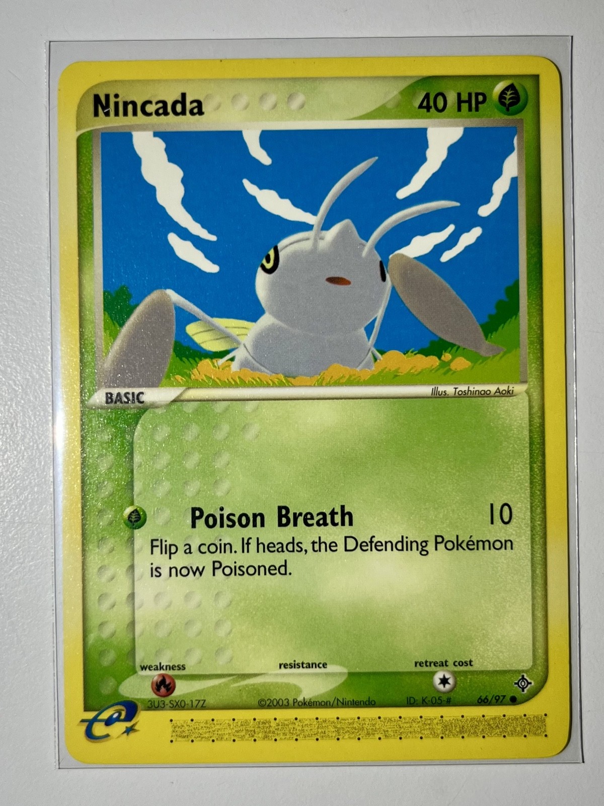 Nincada 66/97 EX Dragon Regular