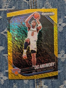 その他 OG Anunoby RC auto prizm 💥CHINA SILVER PRIZM💥OG Anunoby 2024-25 Prizm #149 HOLO SP KNICKS