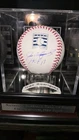 Ivan Rodriguez Autographed Hall of Fame Baseball Beckett Auth w/ Display Case