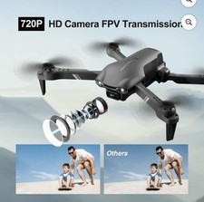 Drone 4DRC v8 con cámara HD 720P para adu…