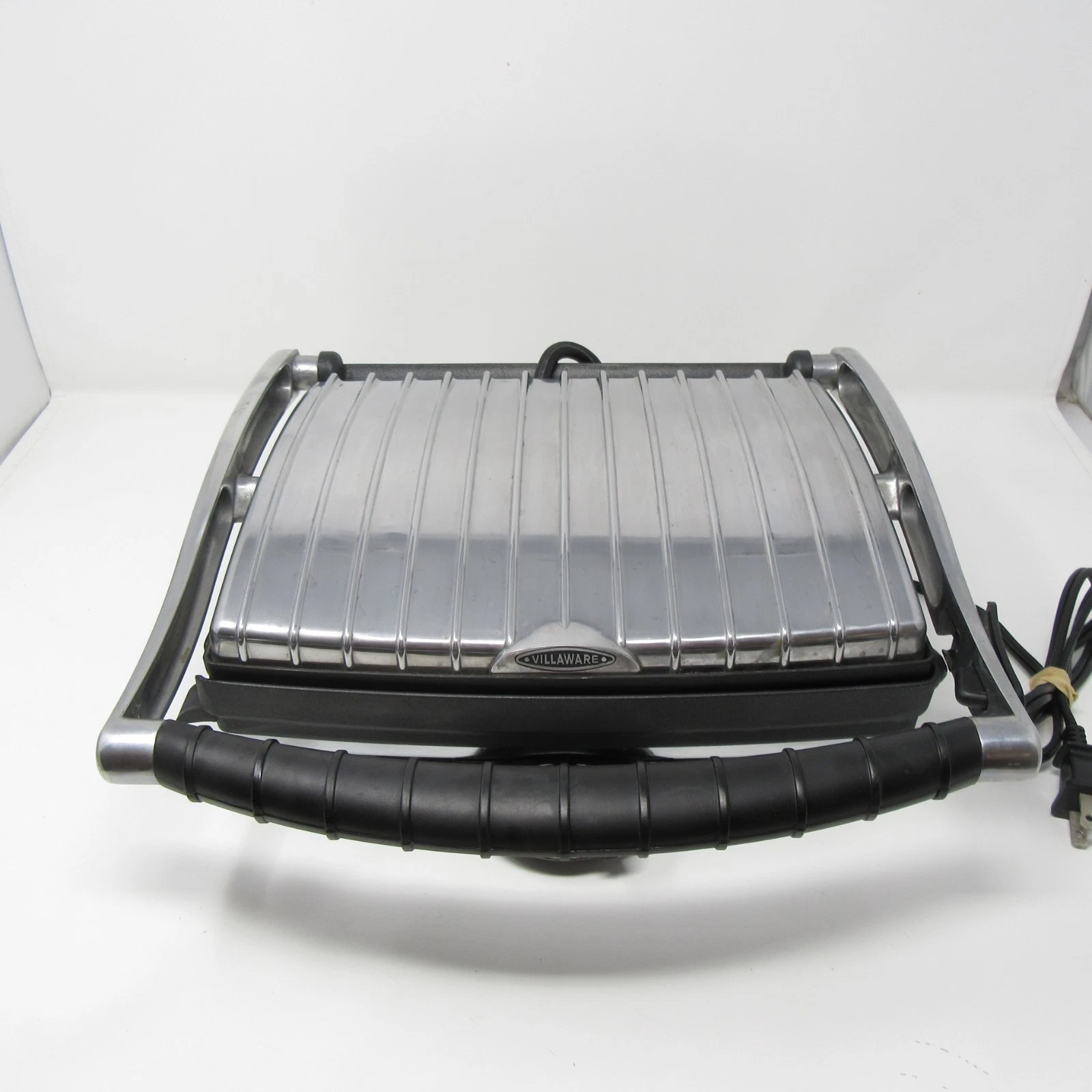 VillaWare Uno Panini Grill Press Sandwich Maker Model 2160 Tested WORKS