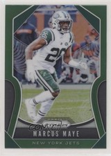 2019 Panini Prizm Green Prizm Marcus Maye #33 03kc
