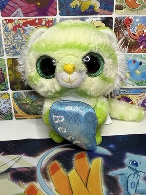 YooHoo & Friends Green Striped Lemur Plush With Best Heart Aurora 6 