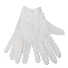 Ladies Waiting Gloves White L - A545-L