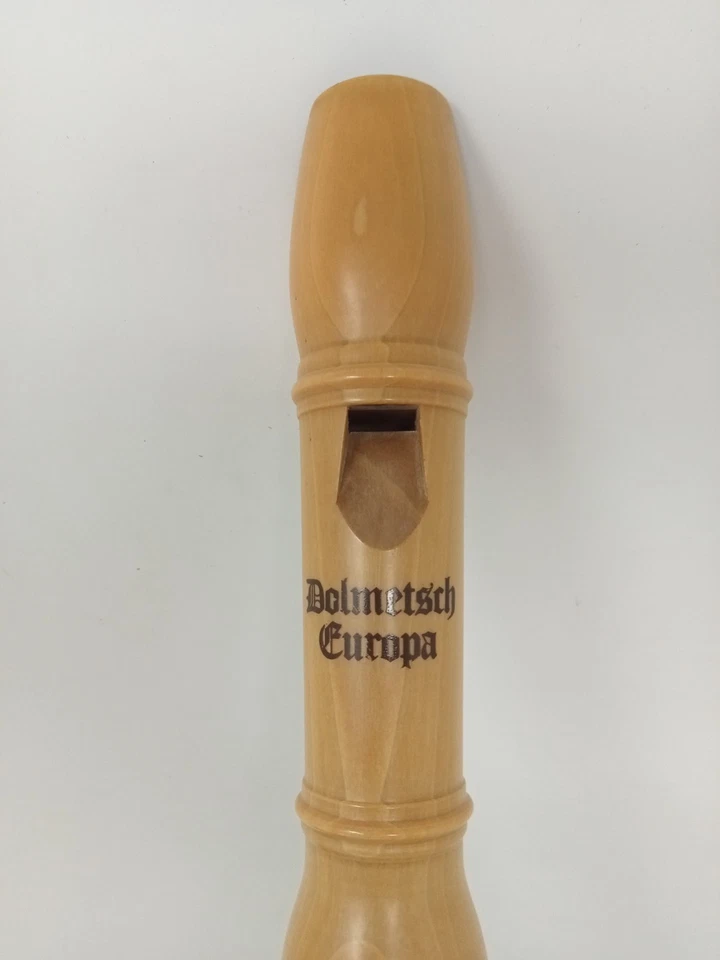 Dolmetsch Europa wooden Recorder + case 48cm treble - Image 2 of 3